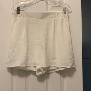 White Summer Shorts